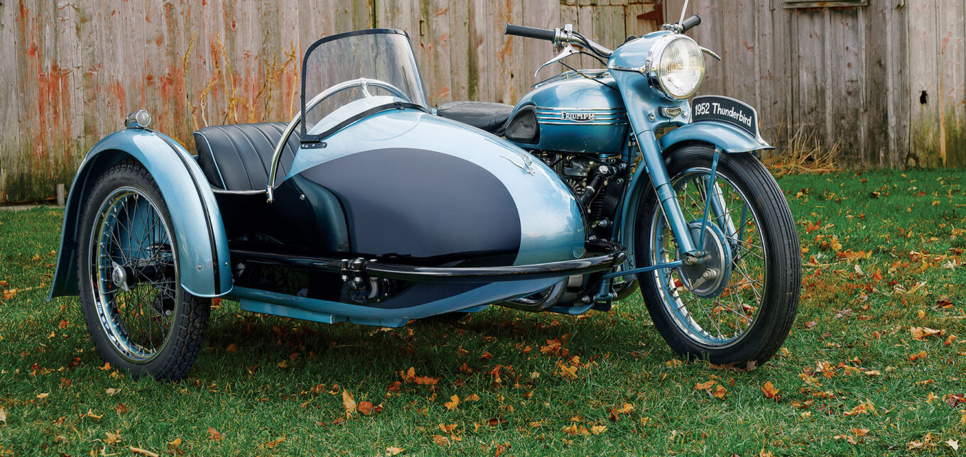 1952 Triumph 6T and Swallow Jet 80 - Motorcycle Classics